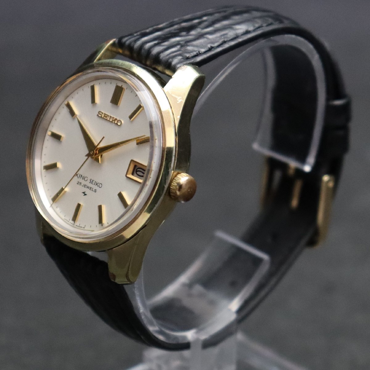 ☆KING SEIKO 25JEWELS メダリオン メンズ腕時計 フェイスのみ