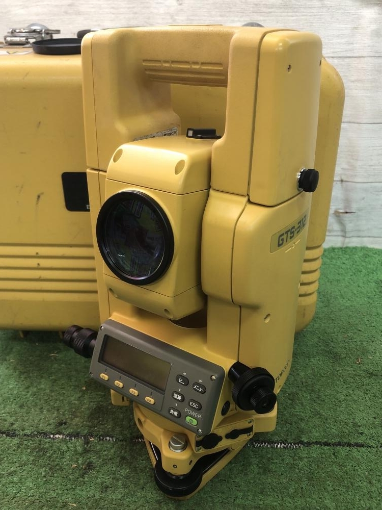 015●ジャンク品●TOPCON トータルステーション GTS-312 ※動作未確認 ジャンク