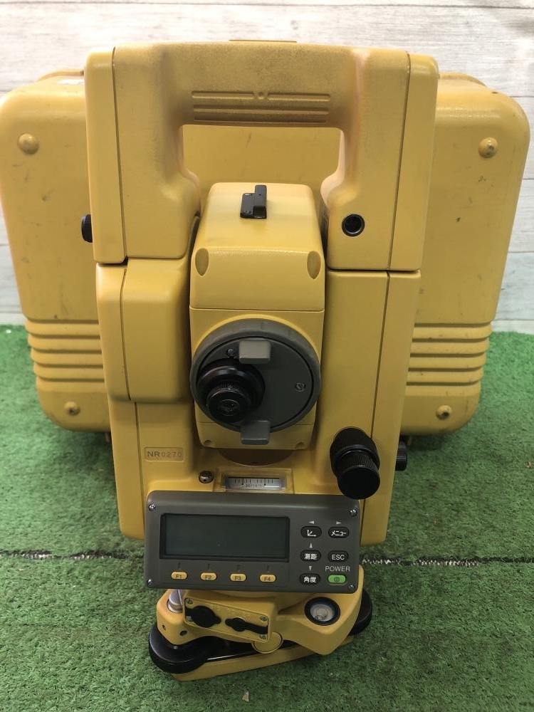 015●ジャンク品●TOPCON トータルステーション GTS-312 ※動作未確認 ジャンク
