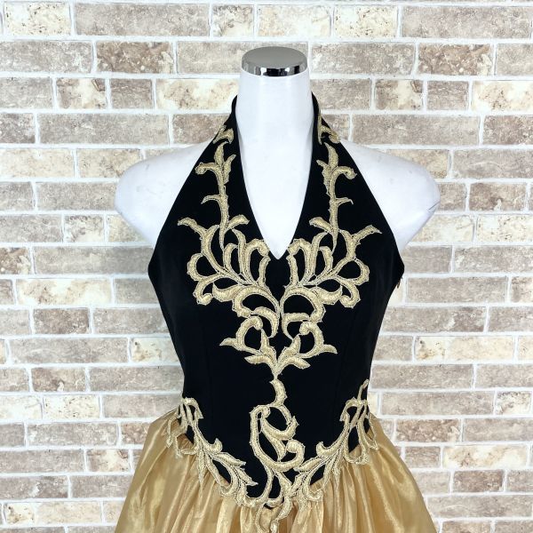 未使用】Genet Vivien 黒 ロングドレス 9号