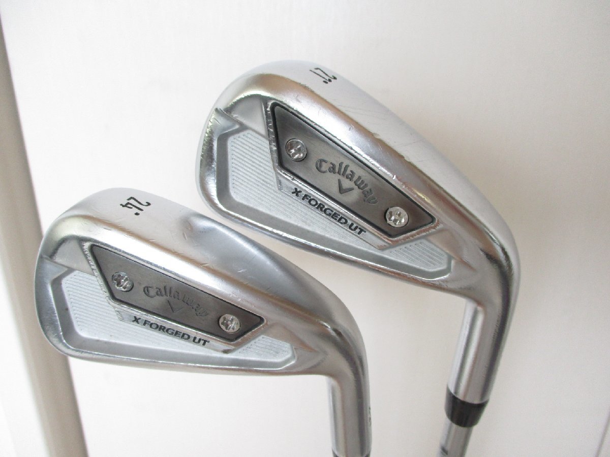 2本セット キャロウェイ X-FORGED UT 2021 21°/24° Diamana Thump H90(S) Xフォージド ディアマナ サンプ