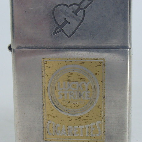 ラッキーストライクジッポ ハート＆アロー （ZIPPO 