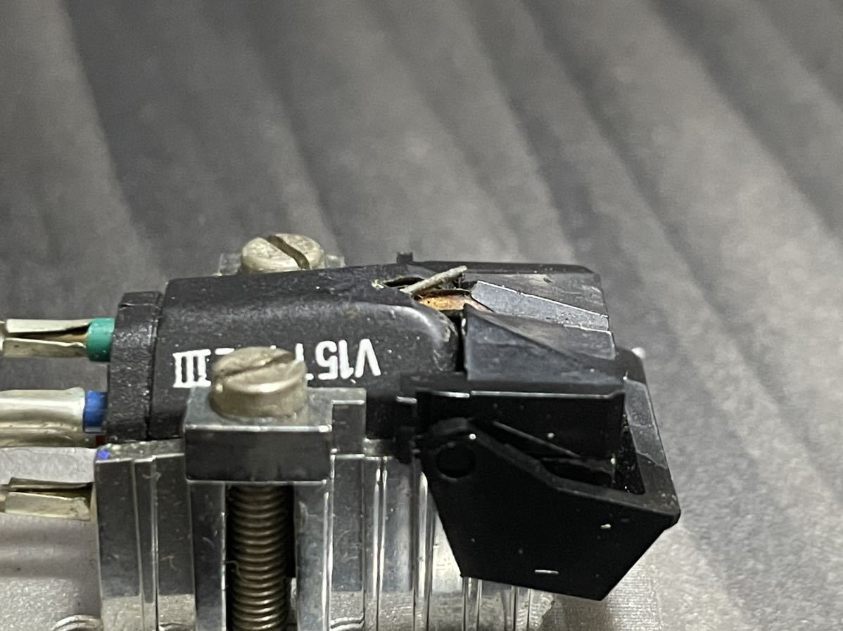 同梱可 SHURE シュアー V15 TYPEⅢ HE タイプ3 MMカートリッジ