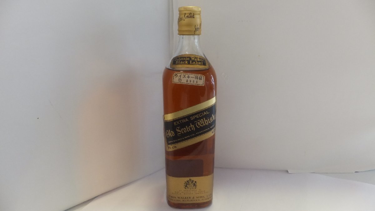 ☆【古酒】ジョニーウォーカー JOHNNIE WALKER ブラック レーベル