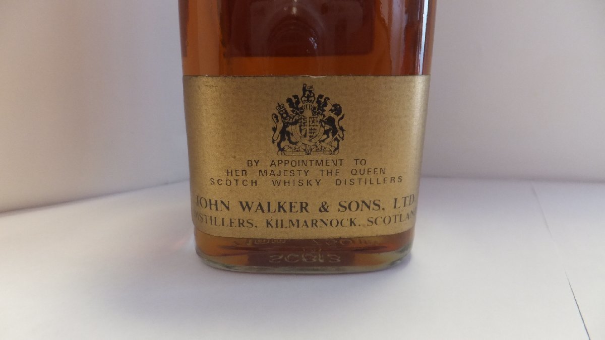 ☆【古酒】ジョニーウォーカー JOHNNIE WALKER ブラック レーベル