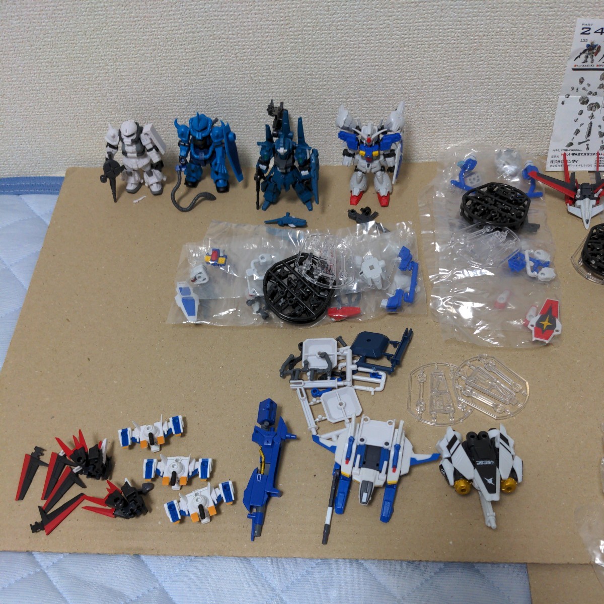 モビルスーツアンサンブル23 24 他画像全てセットで　ジャンク中古品