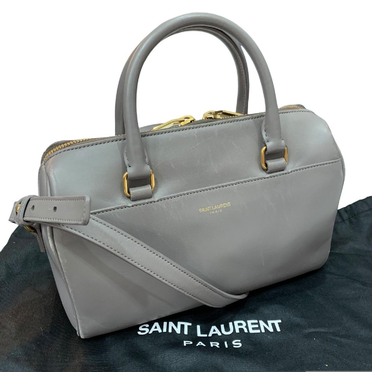 SAINT LAURENT サンローラン ハンドバッグ ミニボストン ベイビー 
