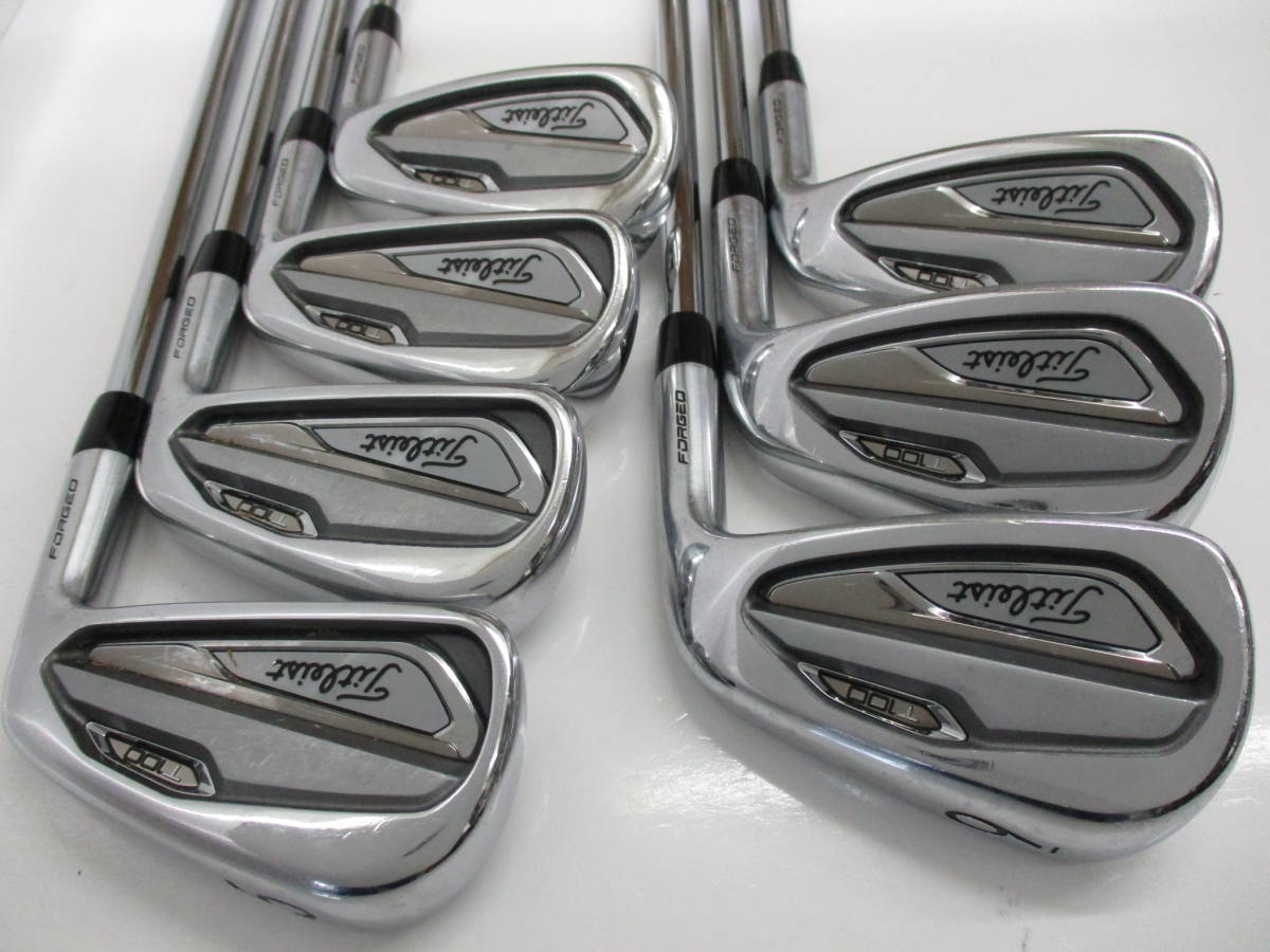 あらゆるプレースタイルでの最高の選択肢 タイトリスト アイアンセット T100(2019) #5-50°，PW 7本組 / NS PRO モーダス3 ツアー105(S)