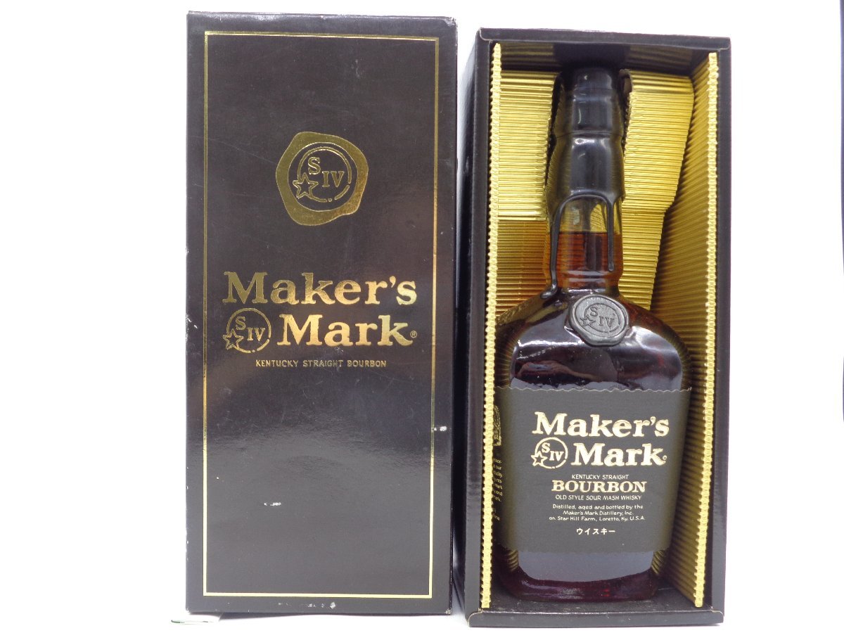 メーカーズマーク ブラックトップ 750ml Maker