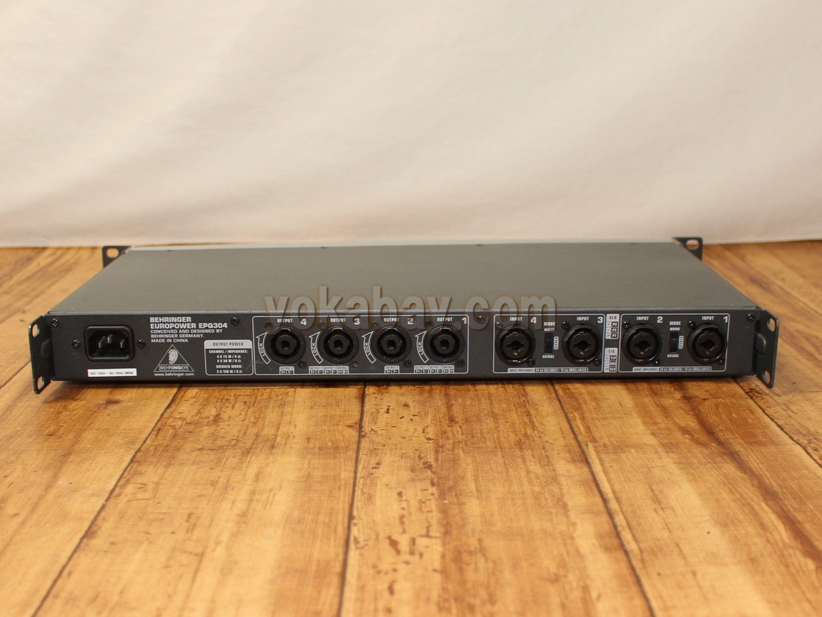 ベリンガー パワーアンプ BEHRINGER 4ch | NX4-6000 EPQ304 4 