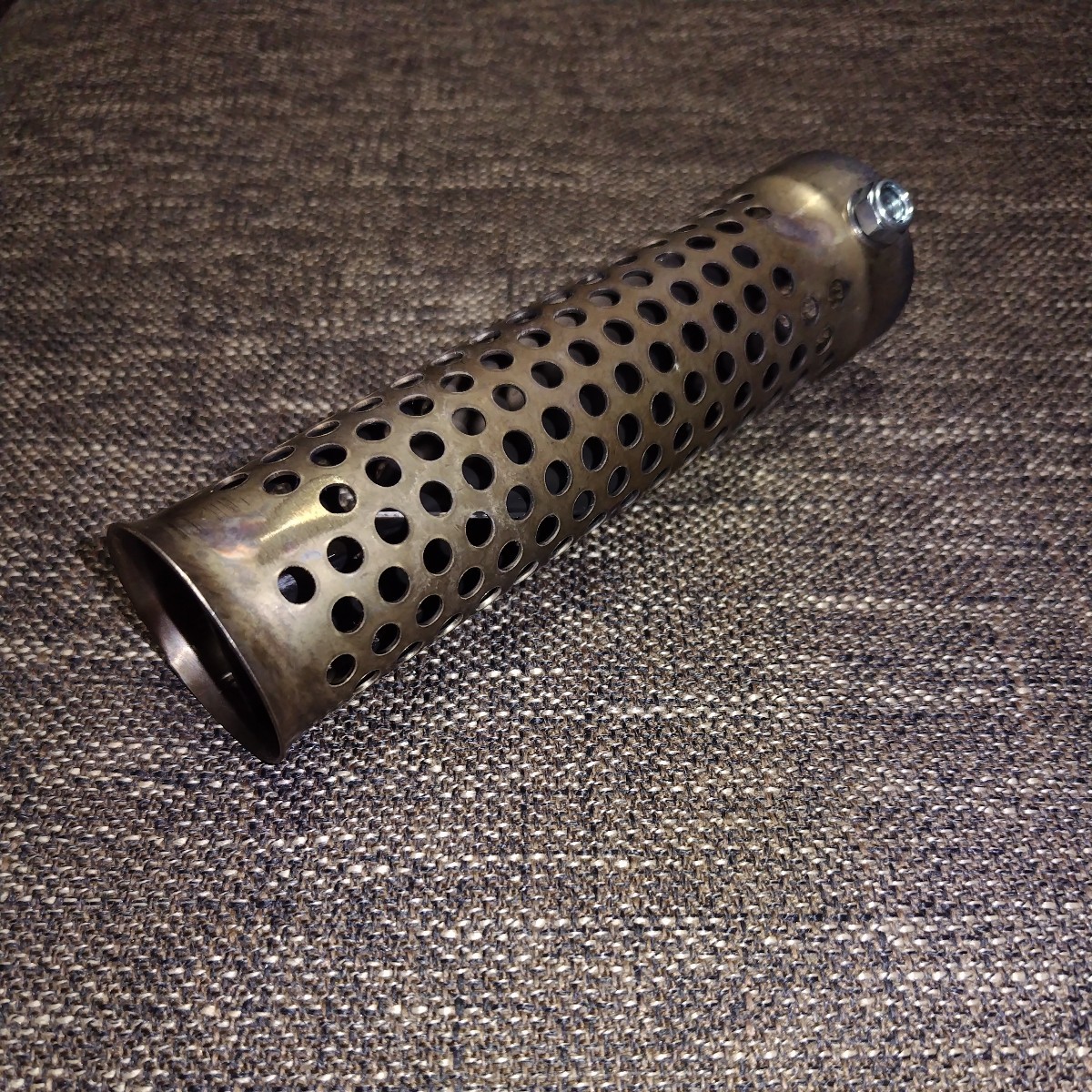 ローパスバッフル　1-3/4インチ　2%er ドラッグパイプマフラー　消音器　インナーサイレンサー