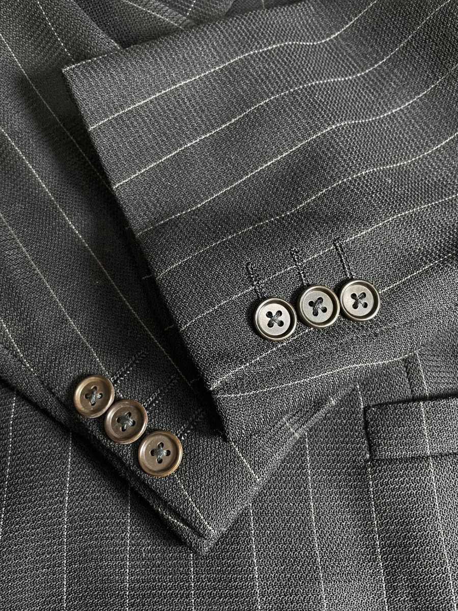 最高級】1スタ VERSACE ヴェルサーチ ダブル セットアップ スーツ 50