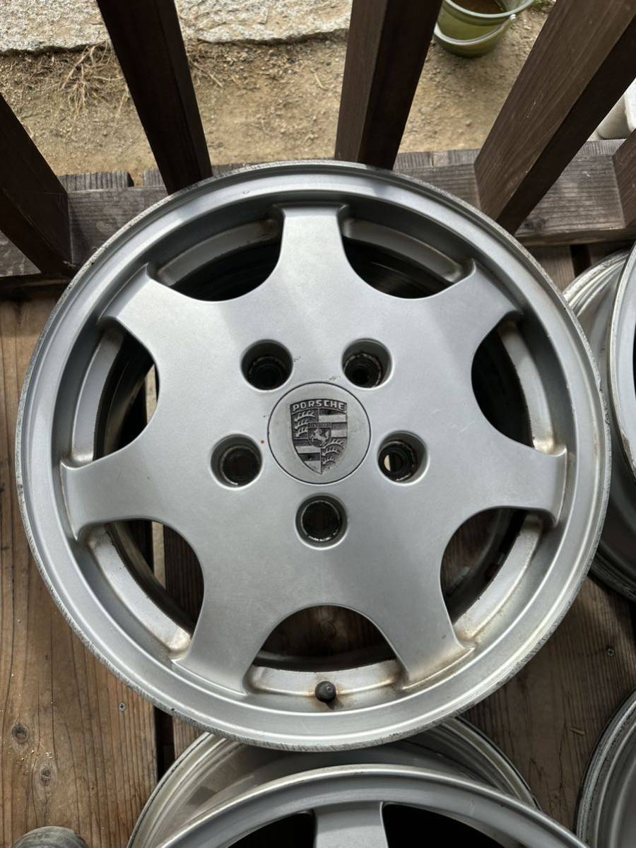 ポルシェ 944 16インチ 7J 8J PORSCHE 4本セット 純正アルミホイール 