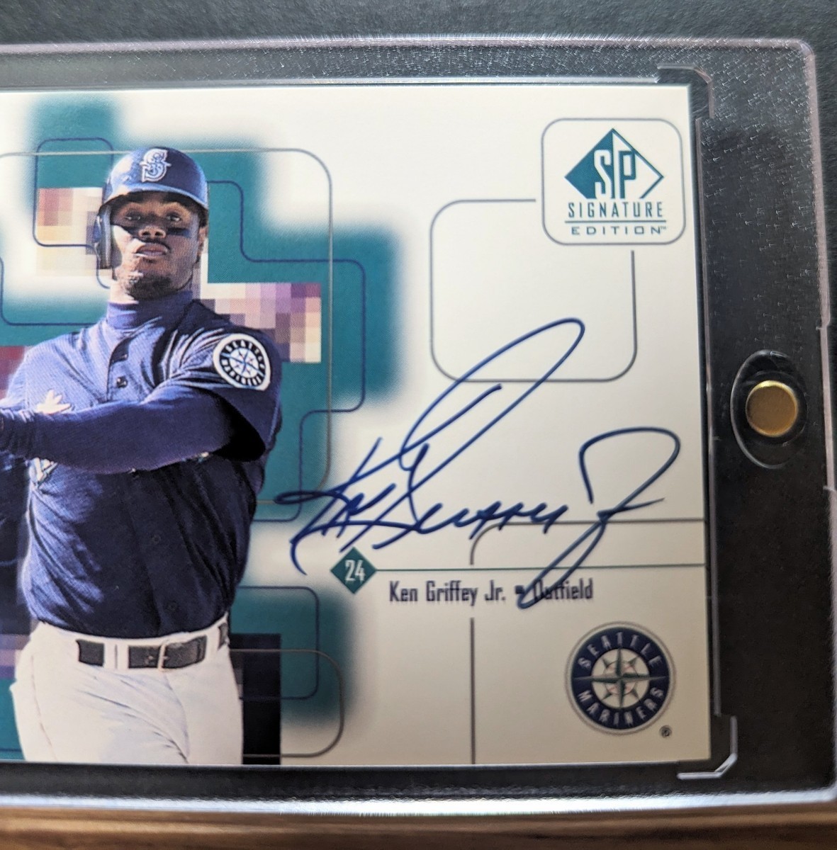 KEN GRIFFEY JR AUTO ケン・グリフィー 直筆サインカード ケン
