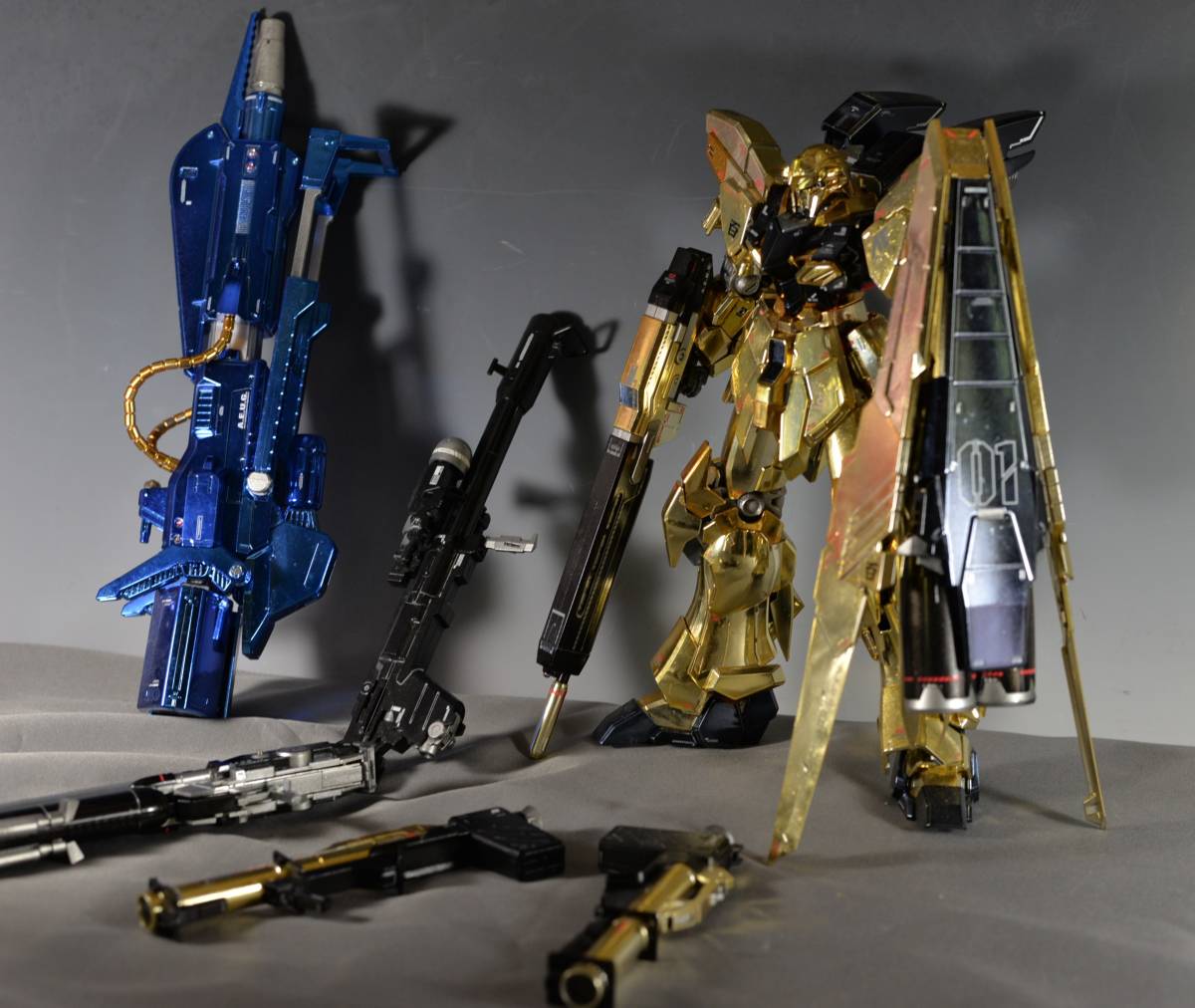 送料込 MSN-06S シナンジュ・スタイン Ver.Ka メガバズーカランチャー 