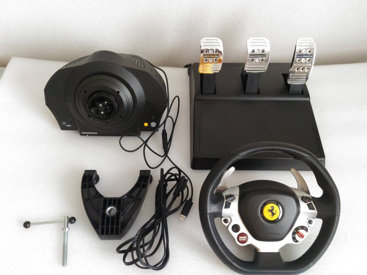 動作品 ・美品】 Thrustmaster スラストマスター TX Racing Wheel 検 