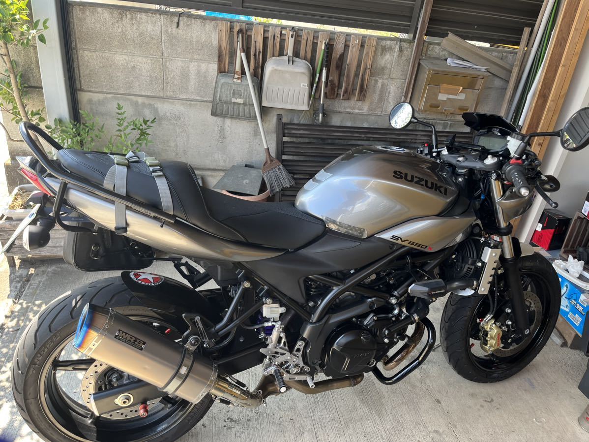 スズキ SUZUKI sv650 abs sv650x wr's マフラースリップオン 車検対応