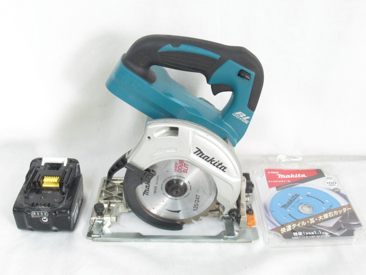 定番人気，100%新品 品 makita マキタ HS470D 125mm 充電式マルノコ バッテリー付き BL1460B み ダイヤモンドホイール付き オマケ程度(丸のこ)｜売買されたオークション情報、yahooの商品情報をアーカイブ公開 - オーク 木工用