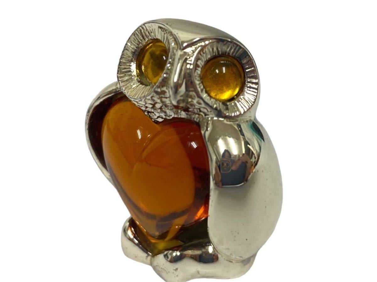 Christofle クリストフル フクロウ オブジェ 置物 Christofle