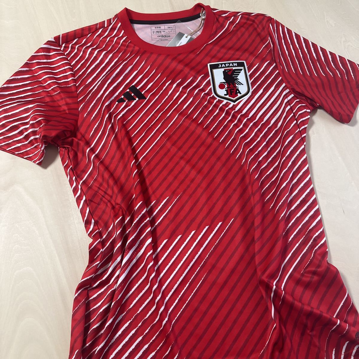 新品 国内正規品 アディダス adidas サッカー日本代表 2022 プレマッチ