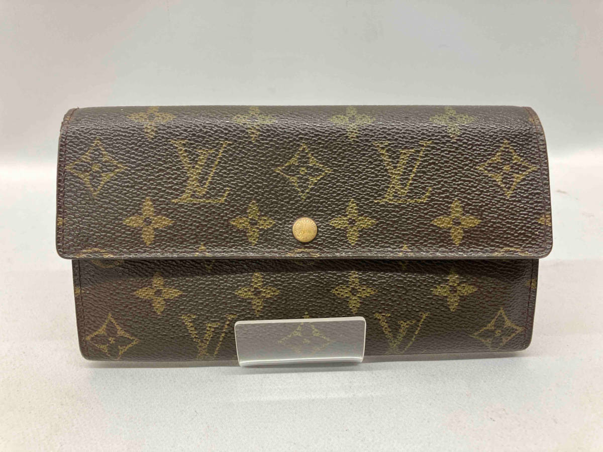 LOUIS ルイヴィトン VUITTON モノグラム モネ ポルト クレディ 