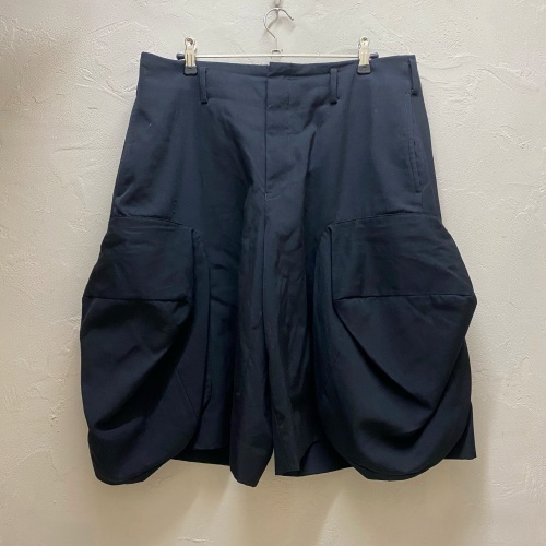 COMME des GARCONS HOMME PLUS コムデギャルソンオムプリュス ウールワイドスラックスパンツ PC-P003 ショーツ【代官山09】