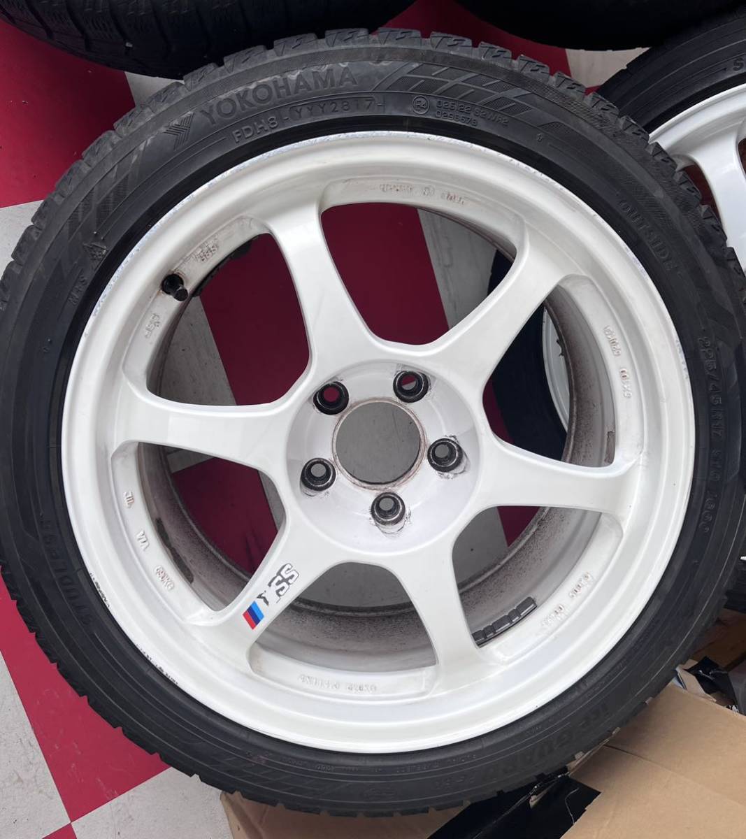 SSR TYPE-C タイプC 軽量 17インチ 8.5J +30 5穴 PCD114.3 225/45R17