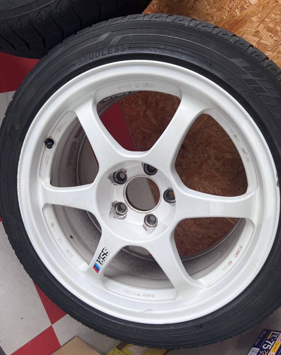 SSR TYPE-C タイプC 軽量 17インチ 8.5J +30 5穴 PCD114.3 225/45R17