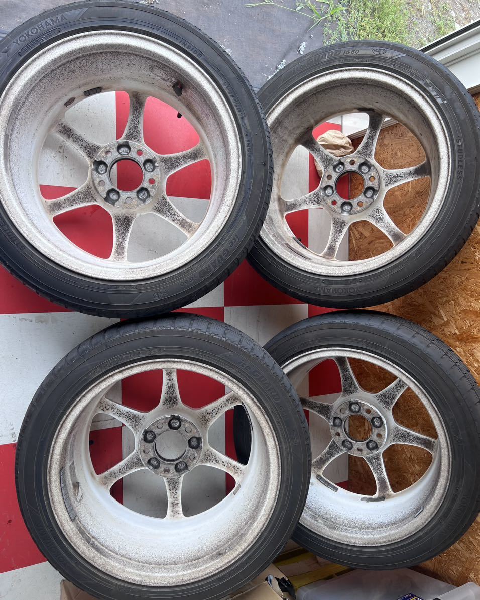 SSR TYPE-C タイプC 軽量 17インチ 8.5J +30 5穴 PCD114.3 225/45R17