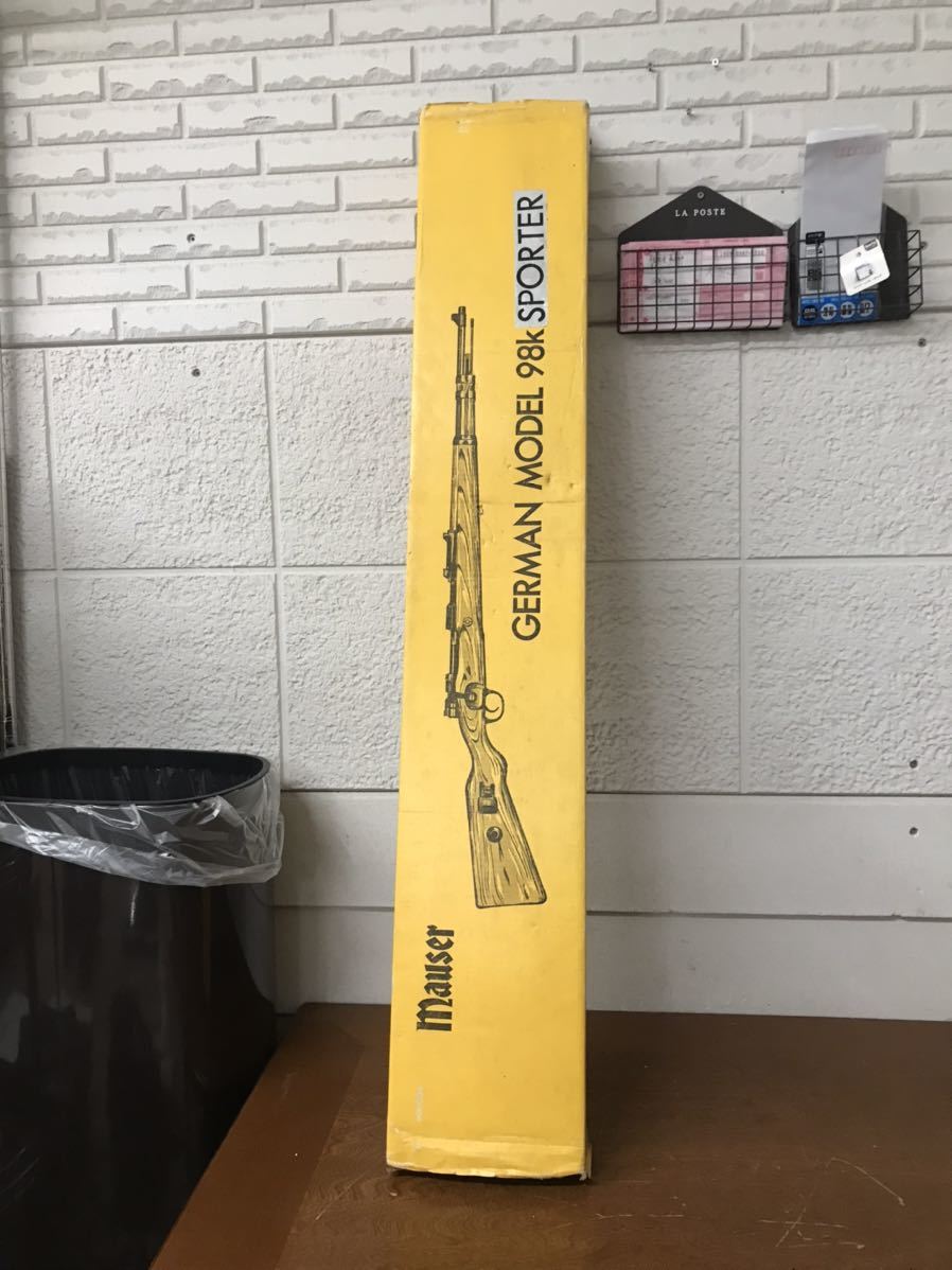 ★タナカ エアソフトガン Mauser モーゼル GERMAN MODEL 98k SPORTER スポーター 箱付き ※動作未確認現状品