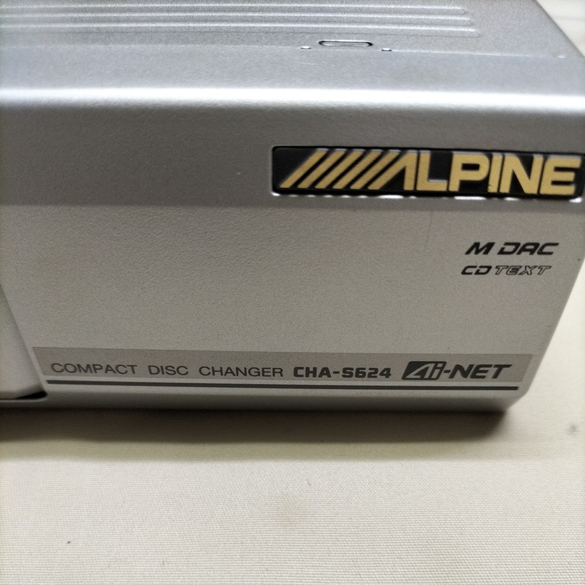 動作確認済 アルパイン CHA-S624 ② R対応 CDチェンジャー 即決保障付