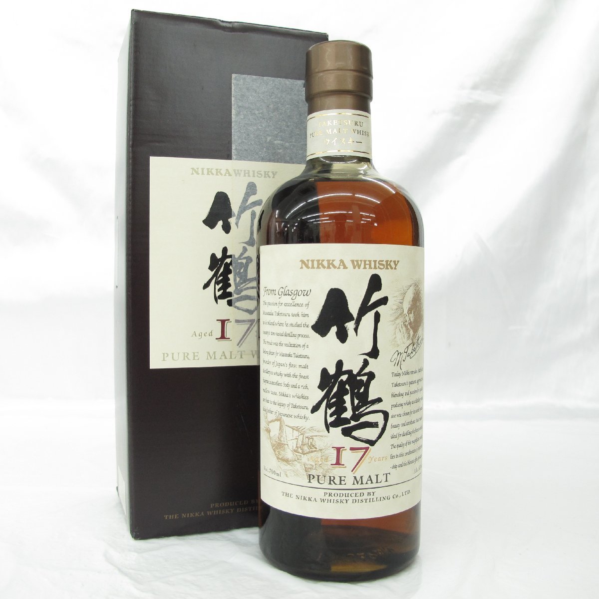 竹鶴 17年 ピュアモルト ニッカ 旧ラベル 700ml NIKKA 未開栓NIKKA 
