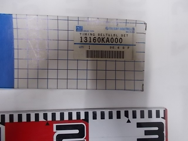 スバル純正 EN07 EK23タイミングベルト 部品番号13160KA000 検