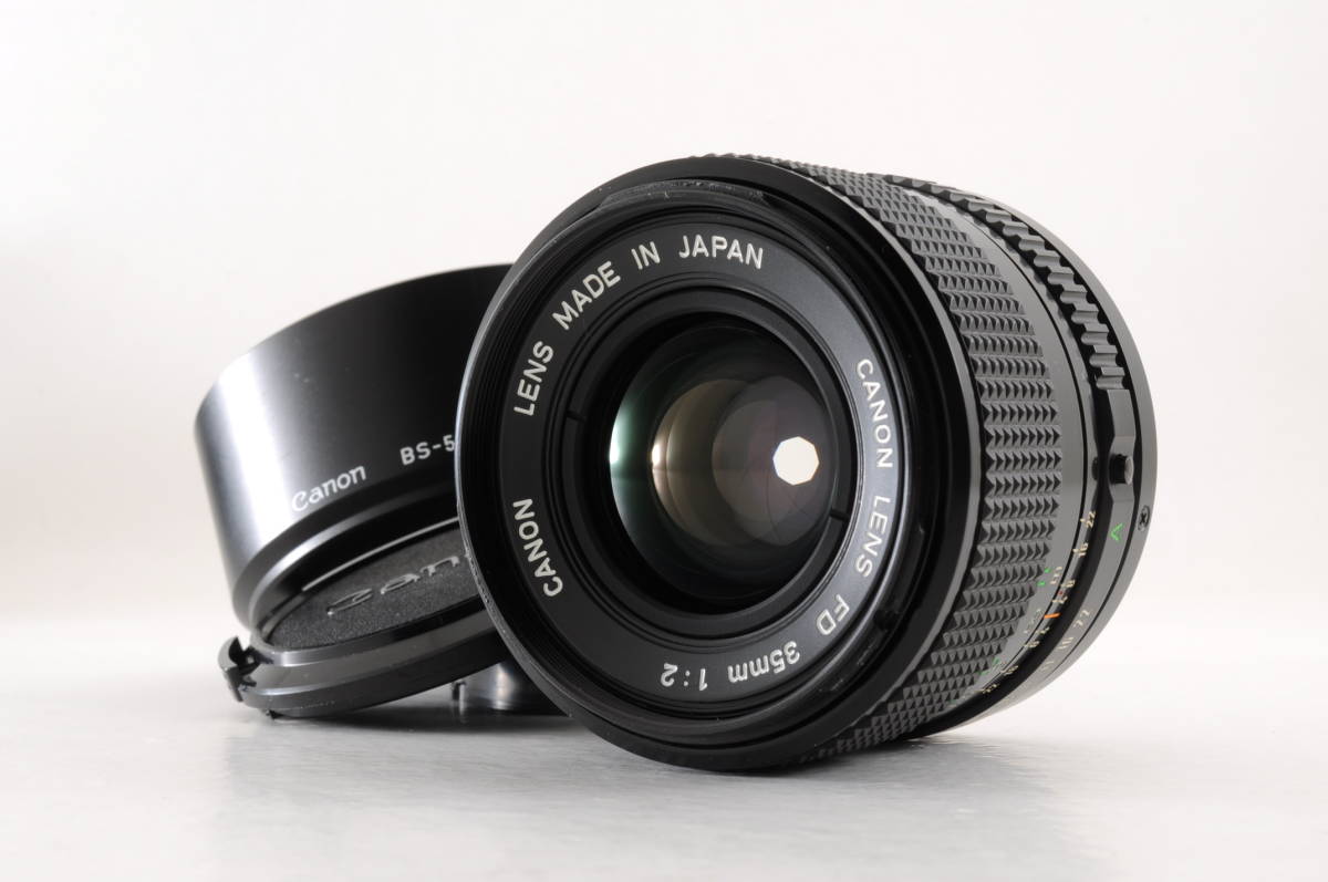 キャノン Canon NEW FD 35mm f2 MF 一眼カメラレンズ 管GG1126