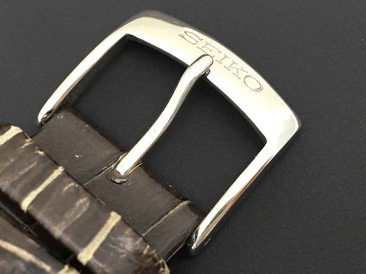 SEIKO 7T04-0AE0 クォーツ クロノグラフ 腕時計 メンズ 稼働品 中古 