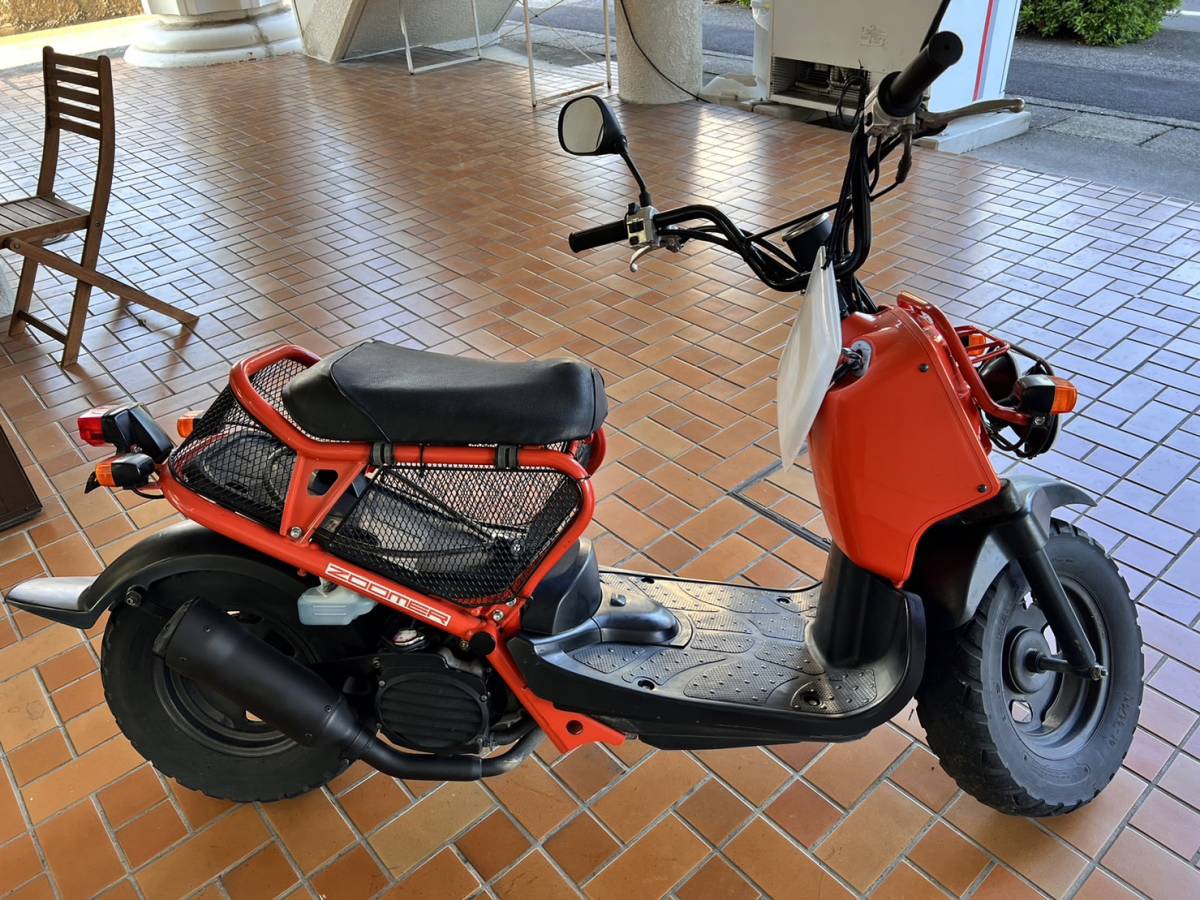 HONDAズーマー50キャブ車 (不動) 引き取り限定 備え付け