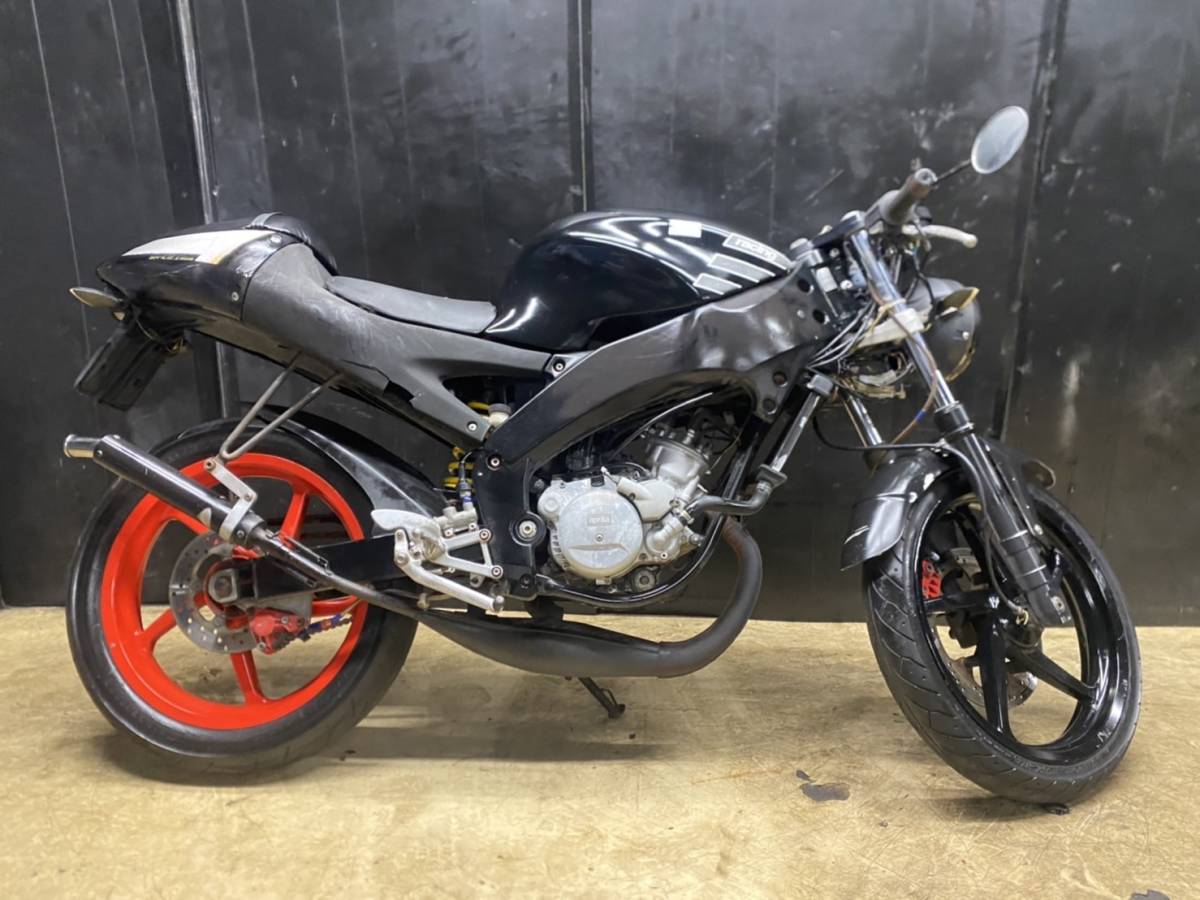 アプリリア RS50 SE 9635㎞ エンジン実働 50㏄ 通勤・通学などに 書類 