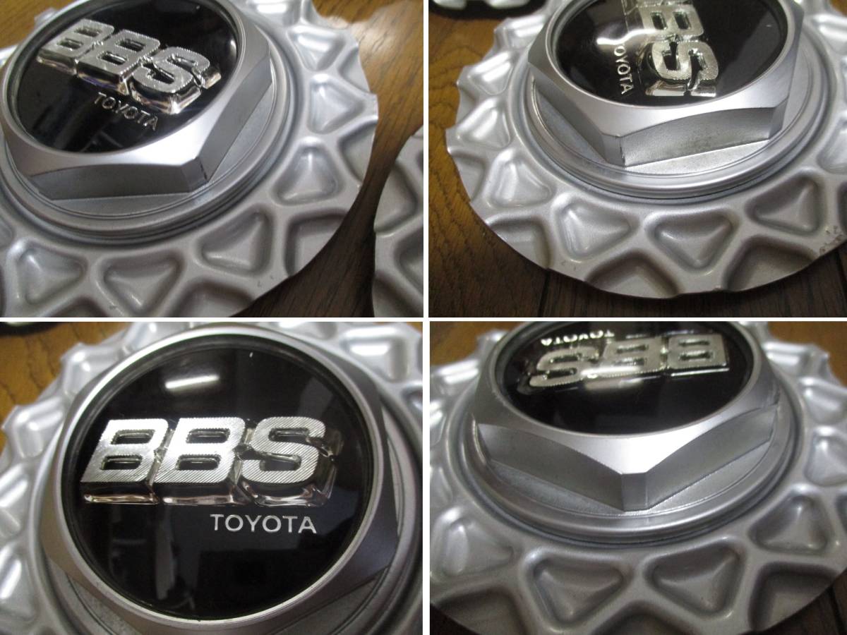 BBS センターキャップ トヨタ純正オプション RS173アルミホイールに 