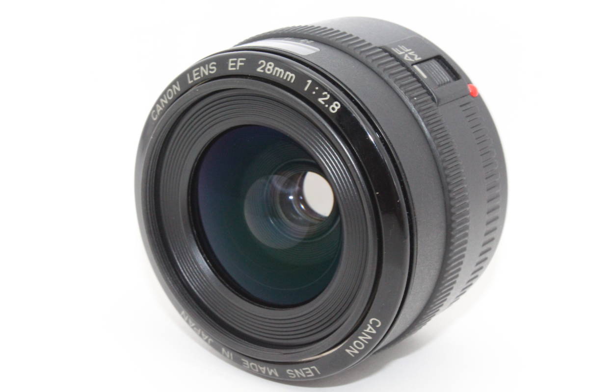 Canon F2.8 EF28mm : 28mm フルサイズ対応 単焦点レンズ IS Lens STM