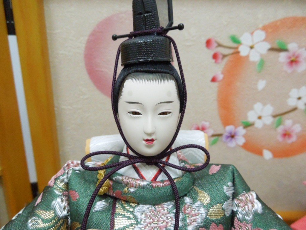 雛人形 飛鳥雛 雅泉作 ※ぼんぼりに難あり 商品説明確認して