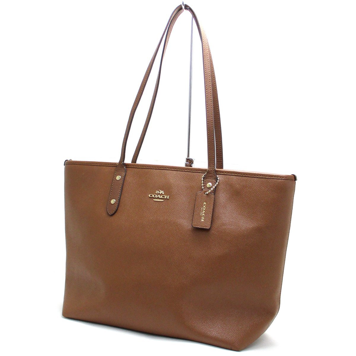 コーチ トートバッグ レディース ブラウン レザー F58846 バッグ COACH 