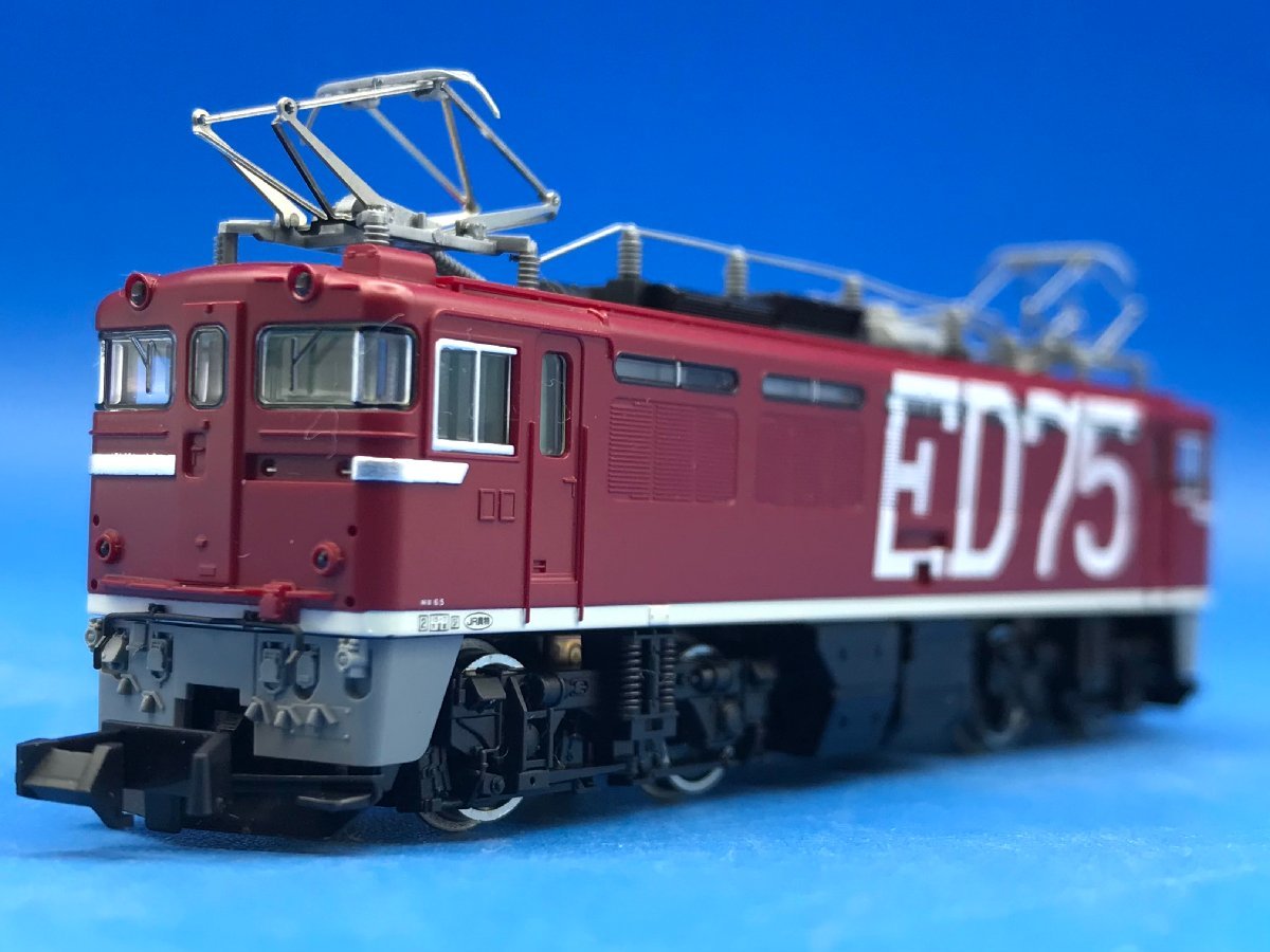 ☆3I063　Nゲージ　TOMIX　トミックス　ED75 1000形（1028号機・JR貨物新更新車）品番2106