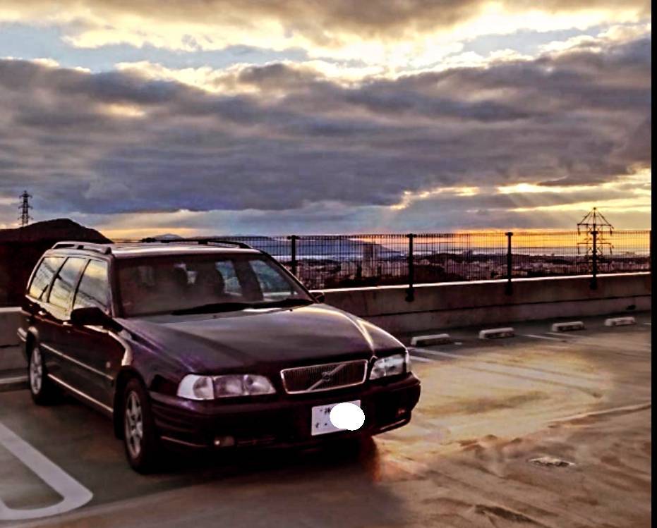 最終売切★ラグジュアリークラシックボルボＶＯＬＶＯ V70　875サンルーフ貨物1ナンバー税金8800　5気筒低音サウンド♪スウェーデン欧州車