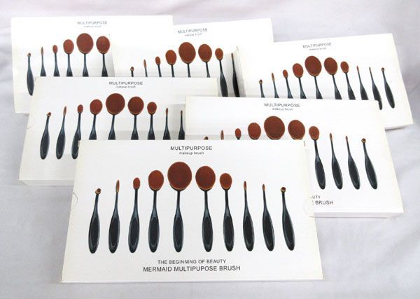 高品質，豊富な 送料300円 税込 cb504 化粧用ブラシ 10本セット 6点 60本 シンオク(メイクブラシセット)｜売買されたオークション情報、yahooの商品情報をアーカイブ公開 - オークファン メイクブラシセット