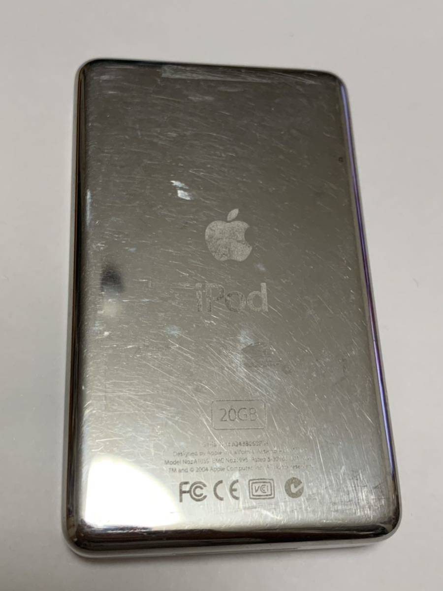 Apple 第4世代 iPod classic A1059 M9282J 動作品 20GB ホワイト