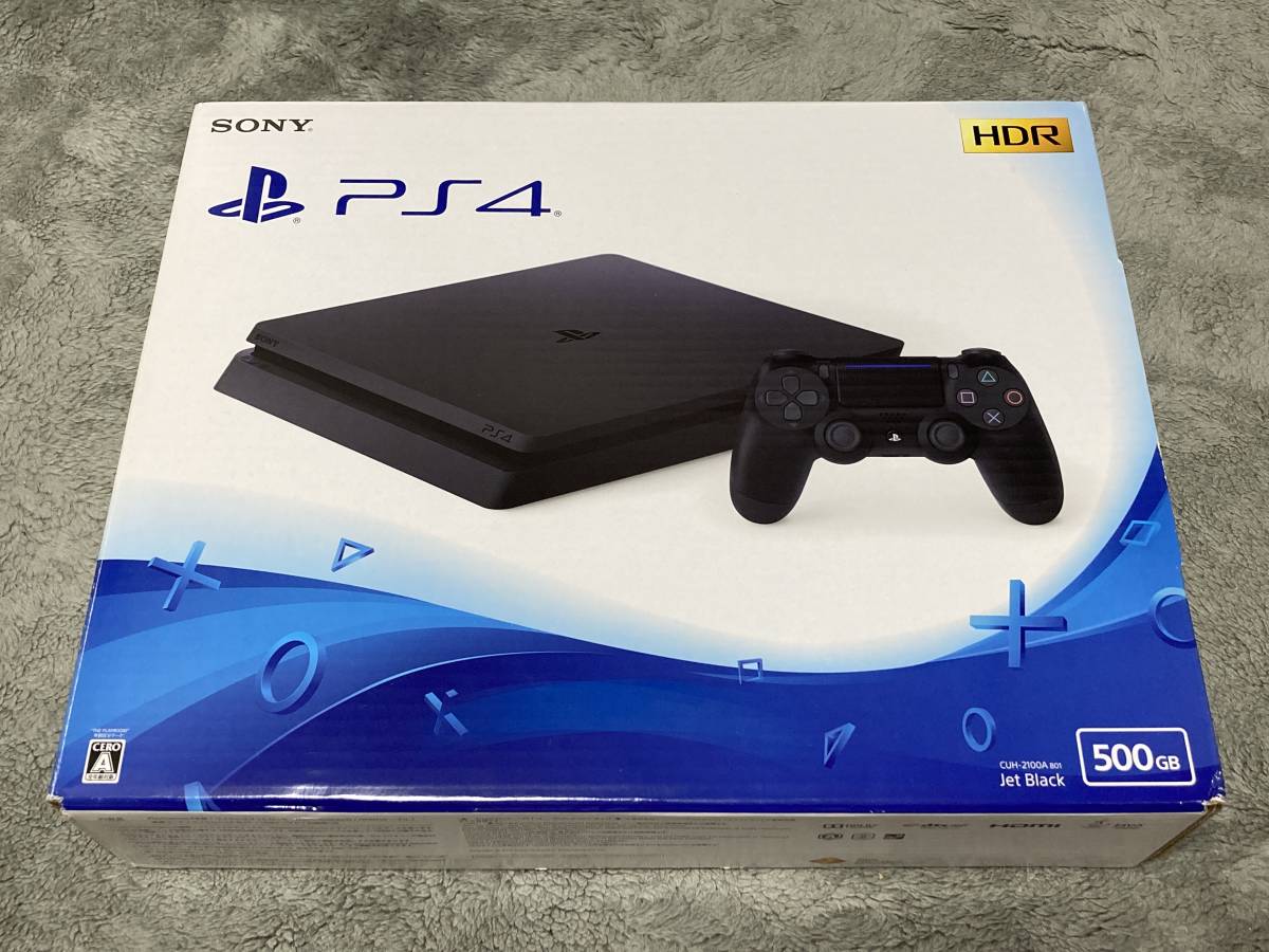PlayStation4 CUH-2100AB み PS4 本体 ブラック 封印シール有り 分解歴 