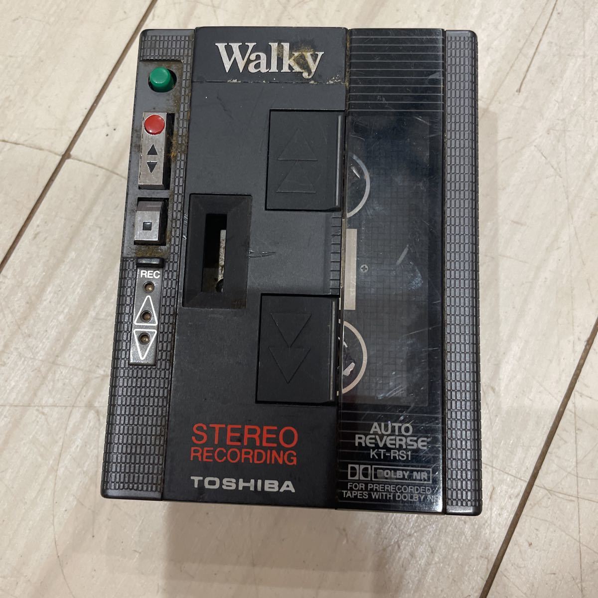 ジャンク】TOSHIBA/東芝 Walky/ウォーキー KT-RS1 ステレオ 