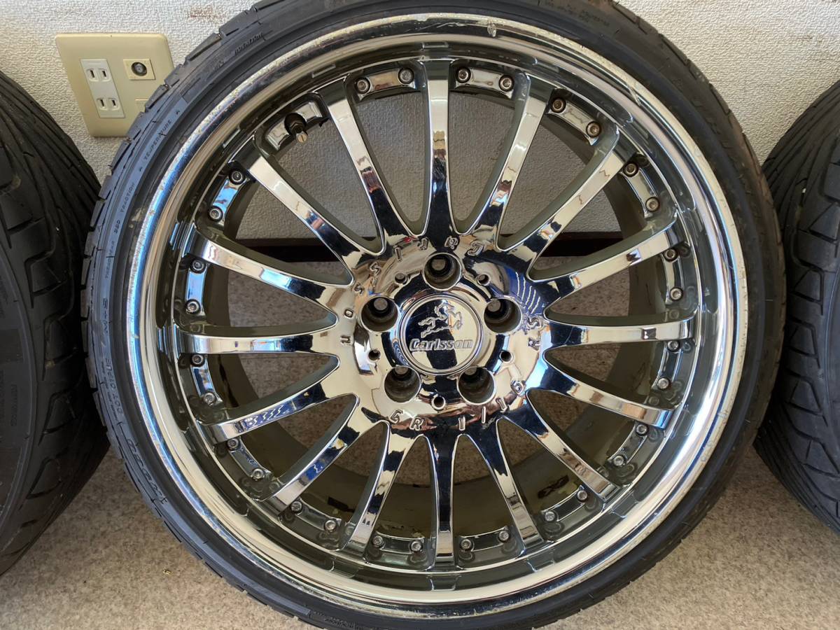 Carlson カールソン CR 1/16 RS 19インチ 8 1/2J ET40 235/35R19 215 