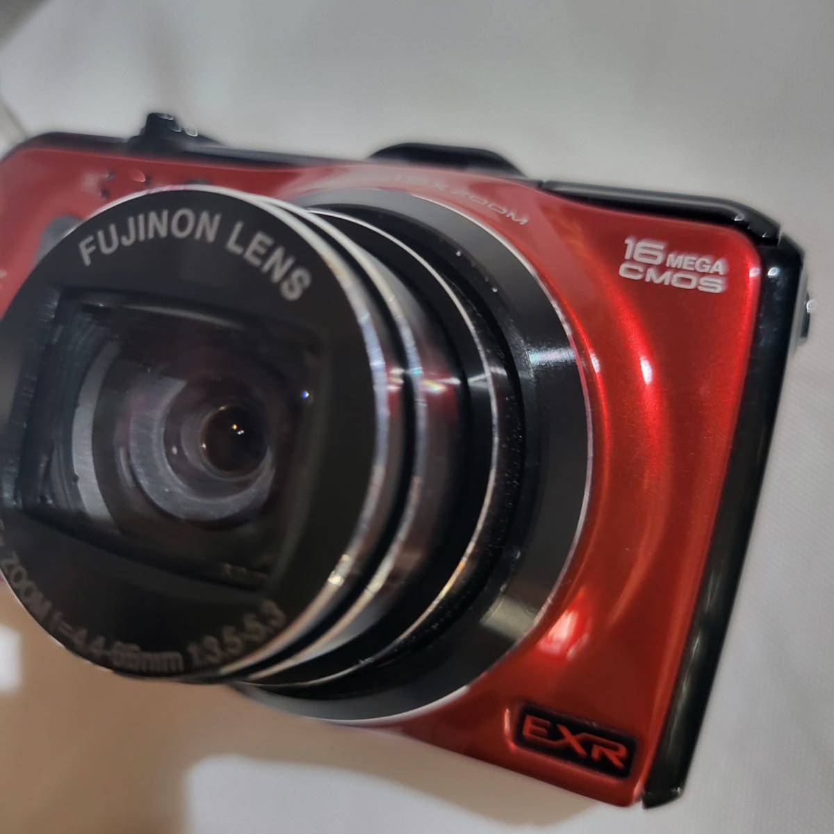 未使用に近い◇◇FUJIFILM デジタルカメラ FinePix F600EXR レッド 