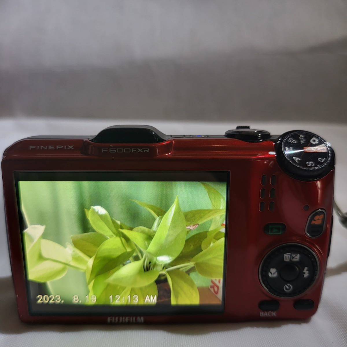 未使用に近い◇◇FUJIFILM デジタルカメラ FinePix F600EXR レッド 